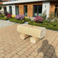 Holzbrunnen ,,Zwiesel" Lärchenbrunnen  mit Struktur