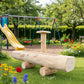 Holzbrunnen ,,Fellhorn" flacher Holztrog aus Lärche