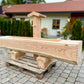 Holzbrunnen ,,Rotwand" eckiger Holztrog Lärche