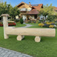 Holzbrunnen ,,Alpelhorn" Holztrog mit Säule Stirnseiteitig