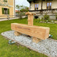 Holzbrunnen ,,Rotwand" eckiger Holztrog Lärche