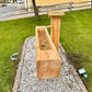 Holzbrunnen ,,Rotwand" eckiger Holztrog Lärche