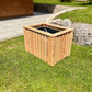 Pflanzkasten aus Lärchenholz zum Bepflanzen