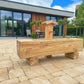Holzbrunnen ,,Rotwand" eckiger Holztrog Lärche