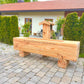 Holzbrunnen ,,Rotwand" eckiger Holztrog Lärche