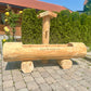 Holzbrunnen ,,Zugspitze" Baumstammbrunnen aus Lärchenholz