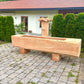 Holzbrunnen ,,Rotwand" eckiger Holztrog Lärche