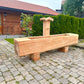 Holzbrunnen ,,Rotwand" eckiger Holztrog Lärche