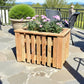 Pflanzkasten aus Lärchenholz zum Bepflanzen