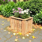 Pflanzkasten aus Lärchenholz zum Bepflanzen