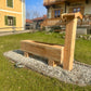 Holzbrunnen ,,Dachstein" eckiger Holzbrunnen Lärche