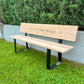 Lärchenbank ,,Pulvermaar" mit Lehne